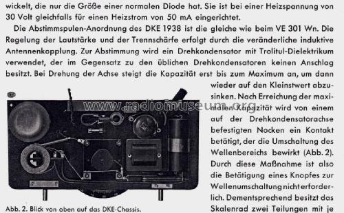 Deutscher Kleinempfänger 1938 DKE38; Lorenz; Berlin, (ID = 3096063) Radio