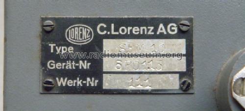 FM-Sender SFM 10 6P01.13; Lorenz; Berlin, (ID = 1178774) Commercial Tr