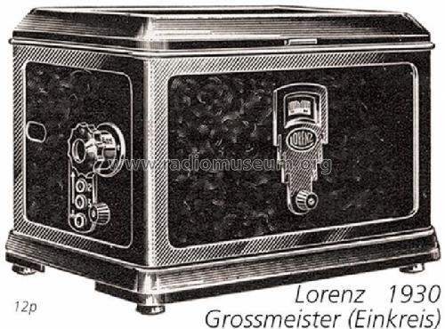 Grossmeister EKrE330W; Lorenz; Berlin, (ID = 409) Radio