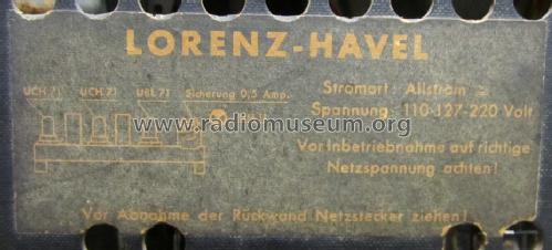 Havel GW; Lorenz; Berlin, (ID = 1608913) Radio