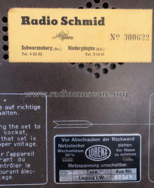 Leipzig LW; Lorenz; Berlin, (ID = 3087809) Radio