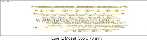 Mosel W; Lorenz; Berlin, (ID = 1355502) Radio