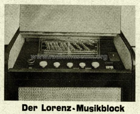 Musik-Block LMB1; Lorenz; Berlin, (ID = 1747548) Radio