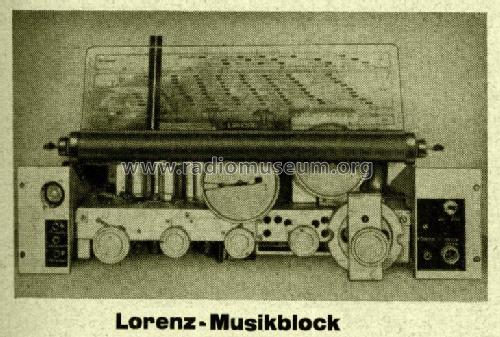 Musik-Block LMB1; Lorenz; Berlin, (ID = 1747550) Radio