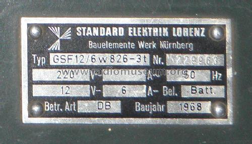 Netzteil GSF12/6w826-3t; Lorenz; Berlin, (ID = 1820086) Power-S