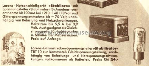 Stabilore ; Lorenz; Berlin, (ID = 1268223) Power-S