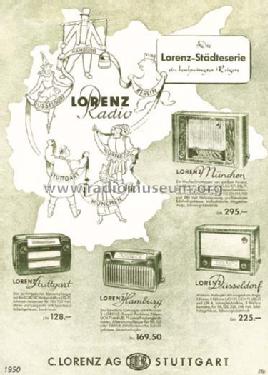 Stuttgart S50 I - ohne Sperrkreis; Lorenz; Berlin, (ID = 428) Radio