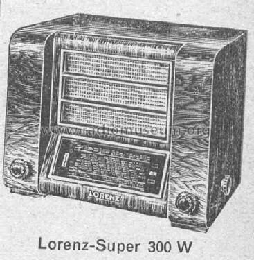 Super 300W; Lorenz; Berlin, (ID = 377254) Radio