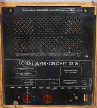 Supercelohet 33G; Lorenz; Berlin, (ID = 816050) Radio