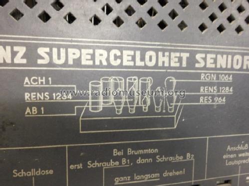 Supercelohet senior KW; Lorenz; Berlin, (ID = 1604181) Radio