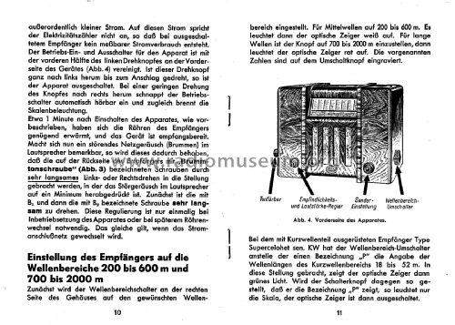 Supercelohet senior KW; Lorenz; Berlin, (ID = 2647761) Radio