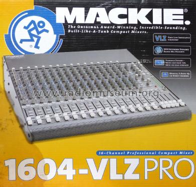 16-Channel Mic/line Mixer 1604-VLZ pro; LOUD Technologies, (ID = 3042180) Ampl/Mixer