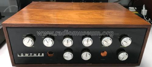 Integrated Amplifier, Class A I.A.20; Lowther (ID = 2799902) Ampl/Mixer