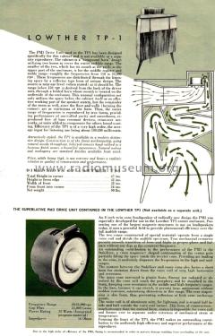 Lowther Corner Unit TP1 Type A; Lowther (ID = 2801026) Parlante