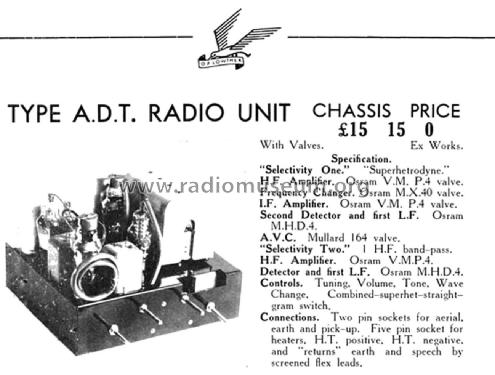 Radio Unit ADT; Lowther (ID = 2798576) Radio