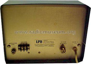 Broadcast Transmitter 6-B; LPB Inc., Low Power (ID = 397849) Commercial Tr