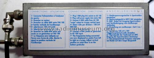 Spectrum Analyzer 100 AS100; LSC - Lorraine (ID = 2229436) Equipment