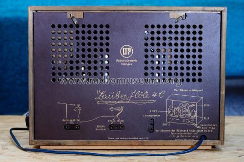 Zauberflöte 4c Su12WE ; LTP, Apparatewerk (ID = 2098870) Radio