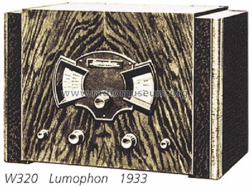 G320; Lumophon, Bruckner & (ID = 454) Radio