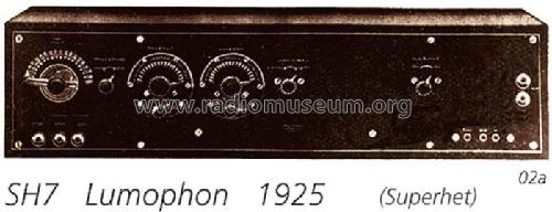 SH7; Lumophon, Bruckner & (ID = 437) Radio