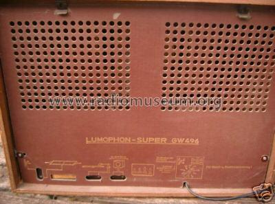 Super GW496; Lumophon, Bruckner & (ID = 394353) Radio