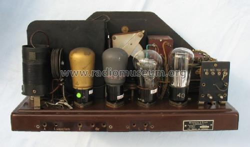 W100 Radio Lumophon, Bruckner & Stark, Nürnberg, build | Radiomuseum