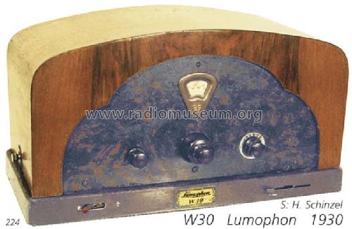 W30; Lumophon, Bruckner & (ID = 442) Radio