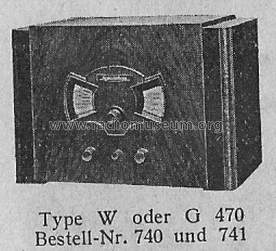 W470; Lumophon, Bruckner & (ID = 1504920) Radio