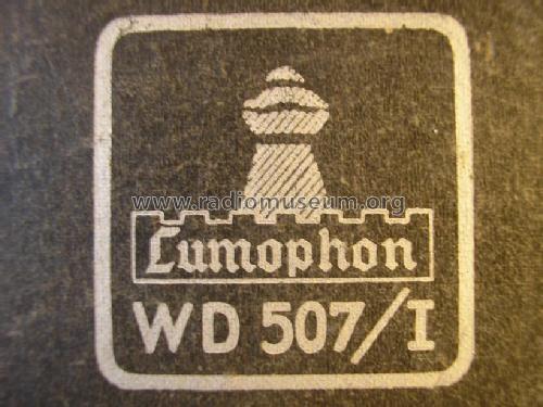 WD507/I; Lumophon, Bruckner & (ID = 1002303) Radio