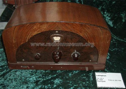 AC 3 ; British Lumophon Ltd (ID = 2098155) Radio