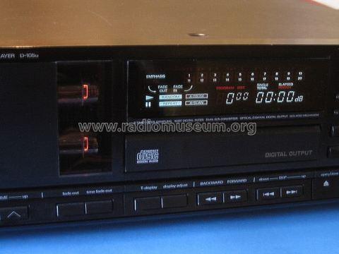 Compact Disc Player D-105u; Luxman, Lux Corp.; (ID = 640976) Sonido-V