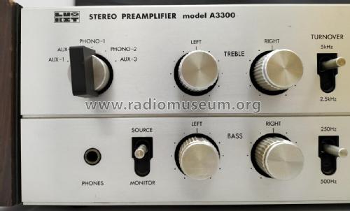 Luxkit Stereo Preamplifier A3300; Luxman, Lux Corp.; (ID = 3031817) Kit