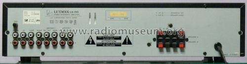 LV-110; Luxman, Lux Corp.; (ID = 2396959) Ampl/Mixer