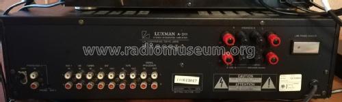 Stereo Integrated Amplifier A-311; Luxman, Lux Corp.; (ID = 2659559) Ampl/Mixer