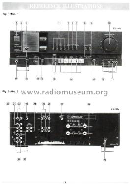 Stereo Integrated Amplifier LV-107U; Luxman, Lux Corp.; (ID = 1912800) Ampl/Mixer