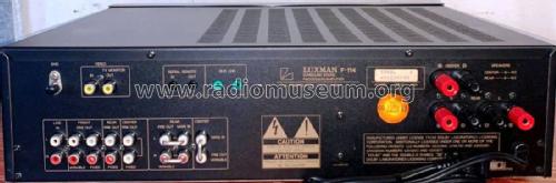 Surround Sound Processor Amplifier F-114; Luxman, Lux Corp.; (ID = 2601341) Ampl/Mixer