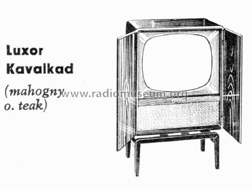 Kavalkad TV 53608; Luxor Radio AB; (ID = 584341) Télévision