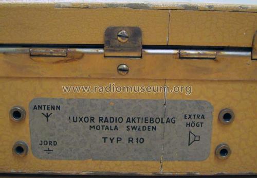 R10; Luxor Radio AB; (ID = 1111418) Radio