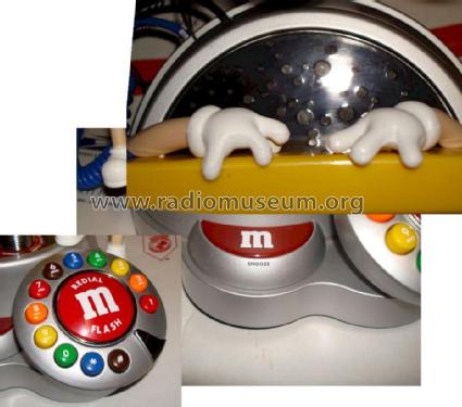 AM/FM Alarm Clock Radio & Telephone ; M&M's World® (ID = 995584) Radio