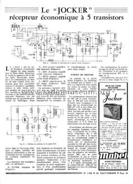 Jocker ; Mabel Radio, Paris (ID = 2501995) Radio