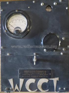 Radio Frequency Meter Type 101B; Mackay Radio & (ID = 1506545) Ausrüstung