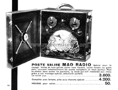 Poste Valise Mad-Radio ; Madélios, Mad-Radio; (ID = 1885647) Radio