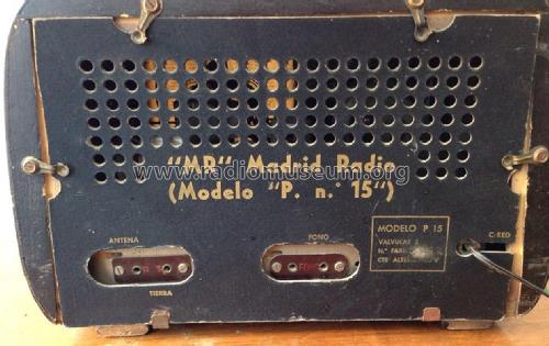 P-15; Madrid Radio MR; (ID = 2317946) Radio