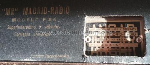 P-56; Madrid Radio MR; (ID = 2338553) Radio