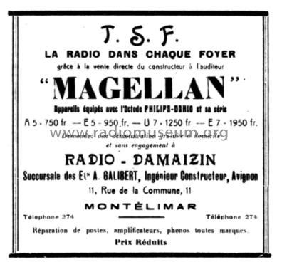 E5; Magellan, A. (ID = 2491390) Radio