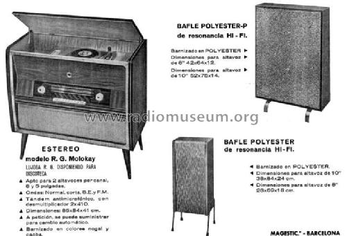 Radiogramola Molokay S Ch= 207; Magestico Magnedine, (ID = 335411) Radio