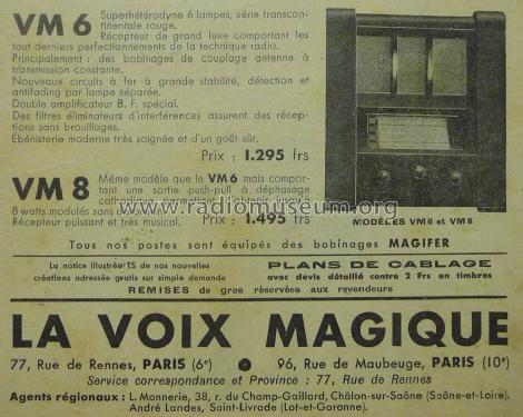 VM6; Magivox, La Voix (ID = 1722466) Radio