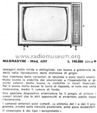 6247; Magnadyne Radio; (ID = 2861917) Television