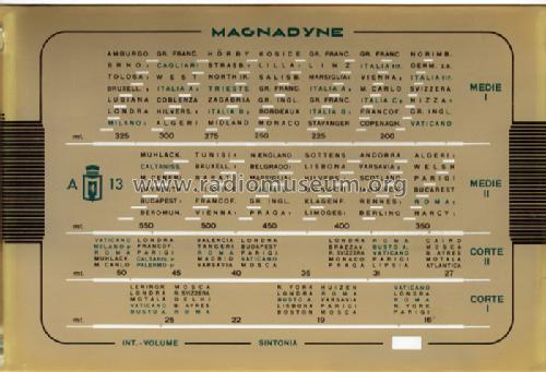 A13; Magnadyne Radio; (ID = 675372) Radio