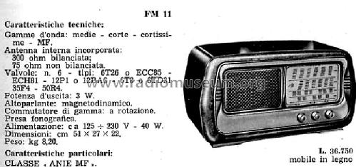 FM11; Magnadyne Radio; (ID = 783241) Radio